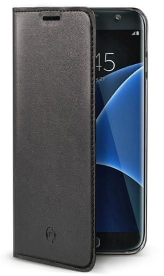 CELLY flipové pouzdro AIR, Samsung Galaxy S7 Edge, černá