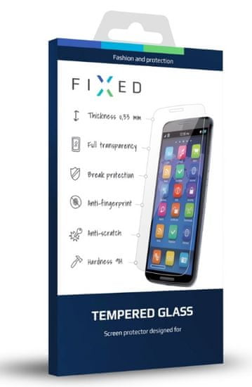 FIXED 3D Full-Cover ochranné tvrdené sklo pre Samsung Galaxy A5 (2017), čierne FIXG3D-158-BK