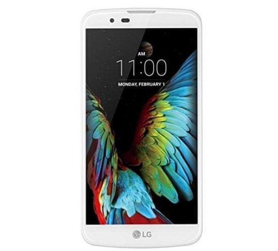 LG K10, Dual SIM, biela