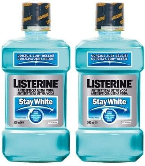 Listerine Stay White 2 x 500 ml