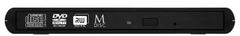 Slimline DVD/CD Externí mechanika, USB 2.0, černá (98938)