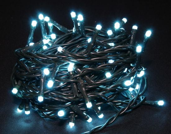 Seizis LED osvetlenie 100 žiaroviek tyrkysové