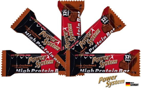 POWER SYSTEM High Protein Bar 5x 35 g čokoláda