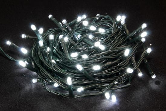 Seizis LED osvetlenie vonkajšie biele 100 žiaroviek