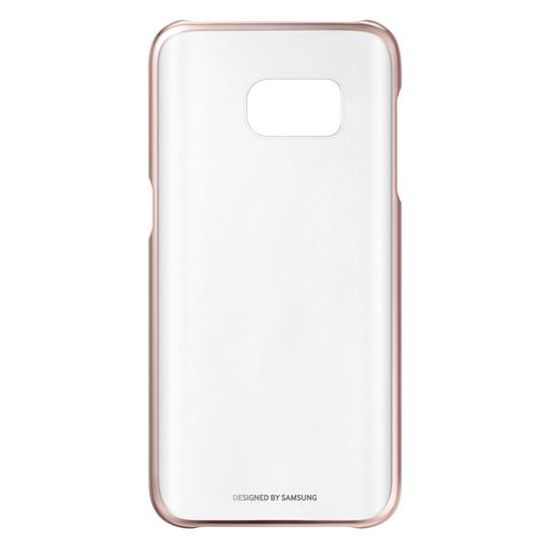 SAMSUNG kryt, Clear Cover, EF-QG930CZ, Samsung Galaxy S7, růžová