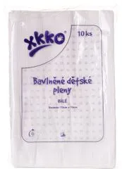 XKKO Bavlnené plienky 70x70 cm - 10 ks
