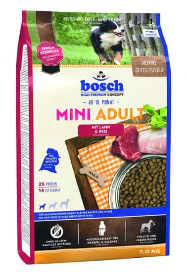 Bosch Mini Adult Lamb&Rice 3kg