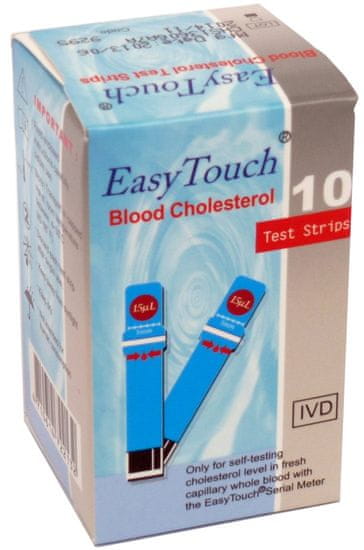 EasyTouch Prúžky cholesterol (10ks)