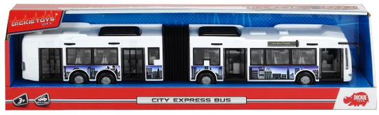 DICKIE Autobus City Express 46 cm - biely