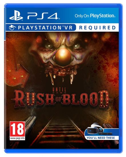 SONY Until Dawn Rush of Blood / PS4 VR