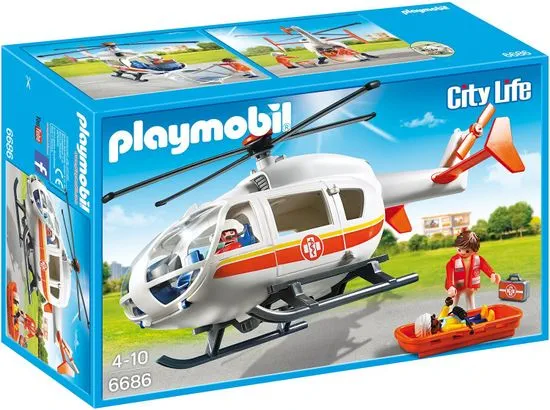 Playmobil 6686 Záchranný vrtuľník