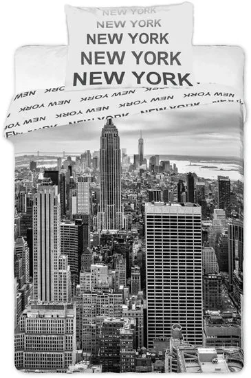 Jerry Fabrics Obliečky fototlač New York 2016 140x200 70x90