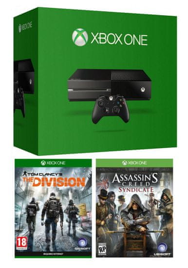 Microsoft Xbox One 1TB + Assassin's Creed Syndicate + The Division