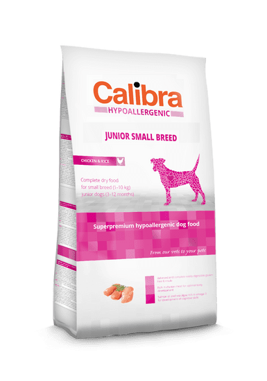 Calibra Dog HA Junior Small Breed Chicken  7kg