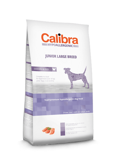 Calibra Dog HA Junior Large Breed Chicken 3kg