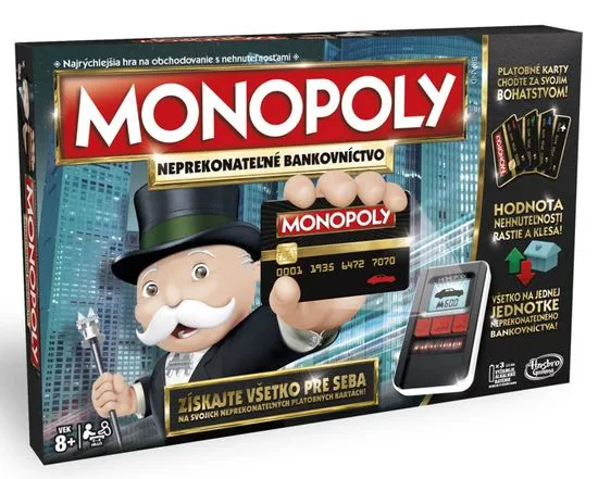 HASBRO Monopoly E-banking SK