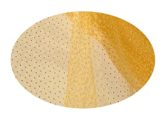 EverGreen Dekoračná organza bodky zlatá 2 x 1,5 m
