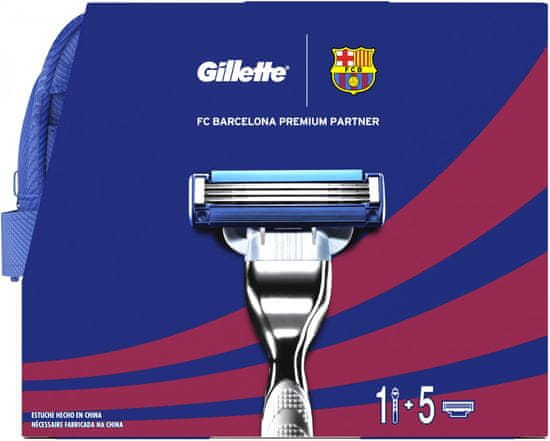Gillette Mach3 Darčeková sada FC Barcelona