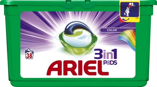 Ariel Active gél Color & Style 38ks