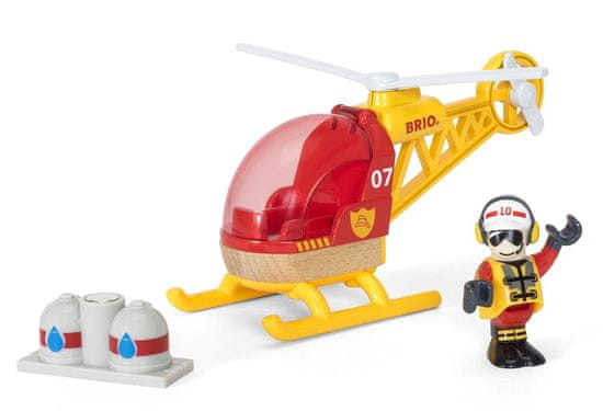 Brio Vrtuľník hasiči