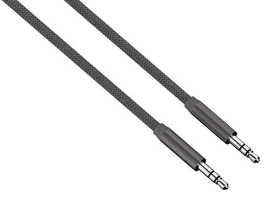 HAMA Color Line kábel Jack 3,5 mm, M/M, 1 m, antracitový