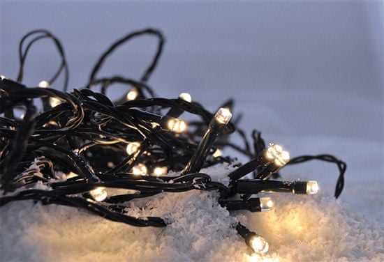 Solight LED vianočná reťaz 10 m teplá biela