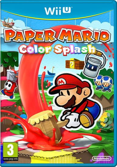 Nintendo Paper Mario Color Splash / WiiU