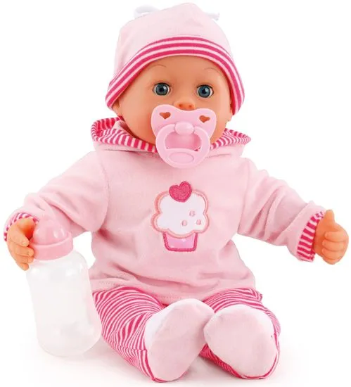 Bayer Design First Words Baby bábika svetloružová, 38 cm