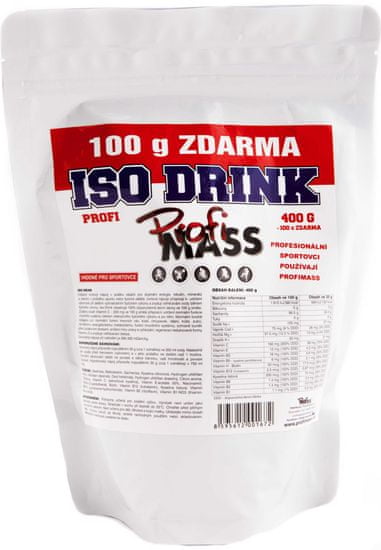 ProfiMass Profi Iso Drink 400+100 g višňa