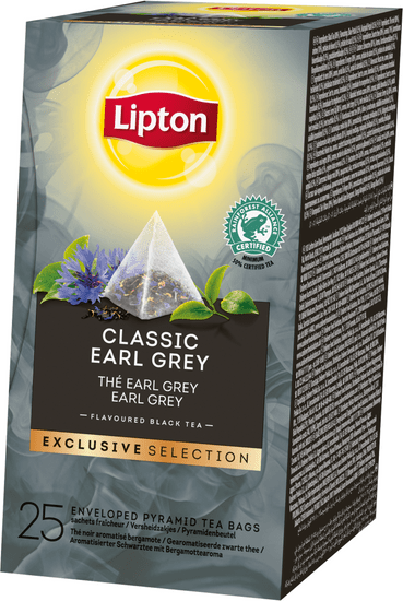 Lipton Exclusive Selection Classic Earl Grey 25 sáčků