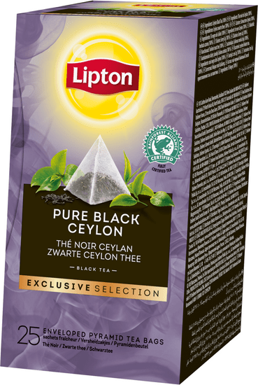 Lipton Exclusive Selection Pure Black Ceylon 25 sáčků