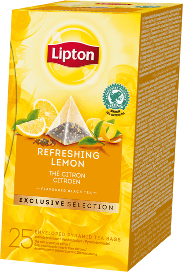 Lipton Exclusive Selection Refreshing Lemon 25 sáčků