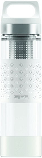 Sigg Hot & Cold Glass Wmb White 0.4 L