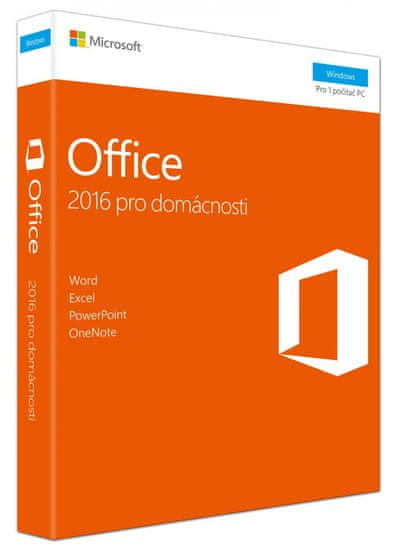 Microsoft Office 2016 pre domácnosti (79G-04723)