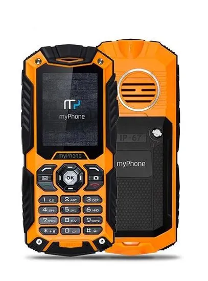 myPhone Hammer Plus, DualSIM, oranžový