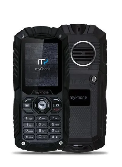 myPhone Hammer Plus, DualSIM, čierny