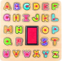 Woody Pečiatky - Puzzle ABC