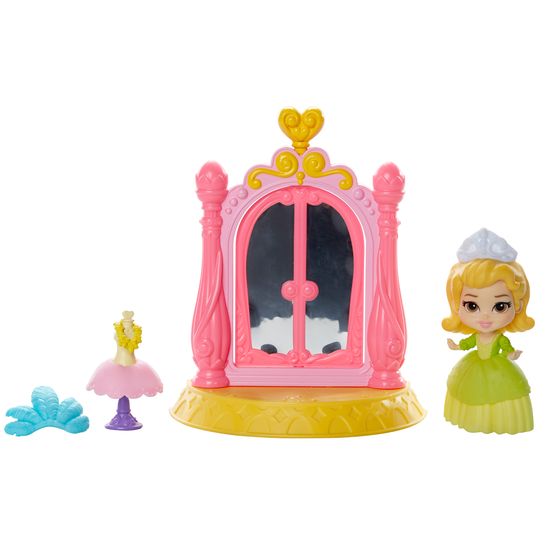 Disney Sofia Prvá: mini hrací set - skriňa princeznej