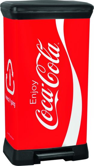 CURVER Odpadkový kôš Decobin 50 l CocaCola