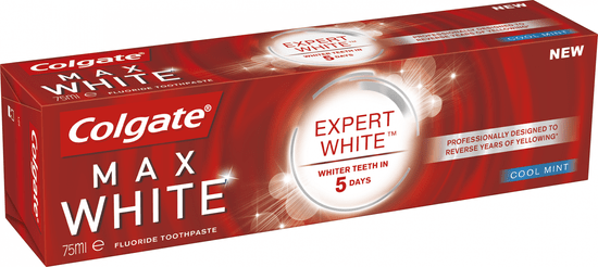 Colgate Max White Expert White Cool Mint zubná pasta 75 ml