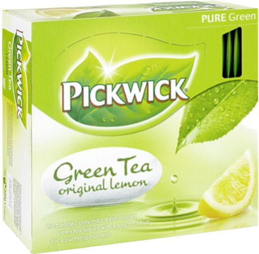 Pickwick Zelený s citrónom 100x2g