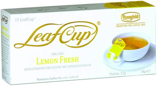Ronnefeldt LeafCup Lemon Fresh - BIO - 15 porcií