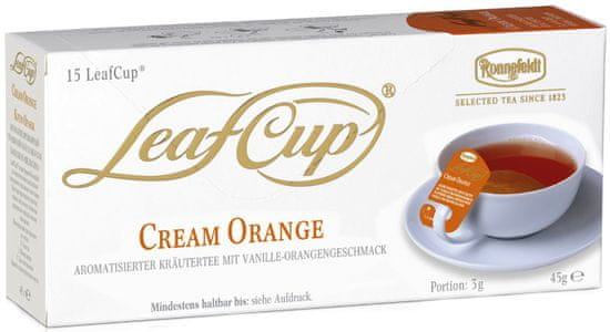 Ronnefeldt LeafCup Cream Orange - 15 porcií