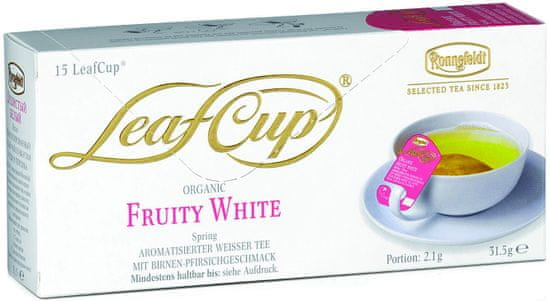Ronnefeldt LeafCup Fruity White - BIO - 15 porcií