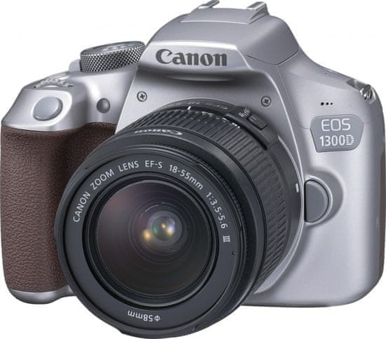 Canon EOS 1300D + 18-55 EF-S DC III Metallic Grey