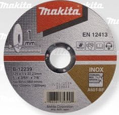 Makita Kotúč rezný nerez 125x1x22,23 A60T-BF (B-12239)