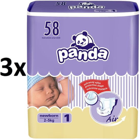 Panda 1 Newborn (2-5 kg) 174 ks (3x58 ks)