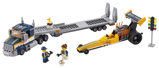 LEGO City 60151 Transportér dragstera