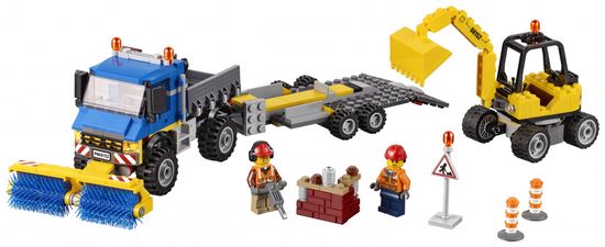LEGO City 60152 Zametacie auto a bager