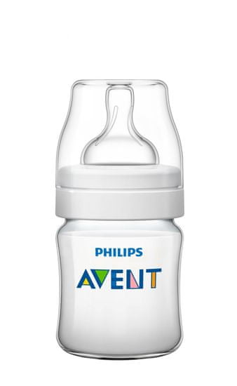 Philips Avent Dojčenská fľaša Classic + 125 ml (PP), 1 ks